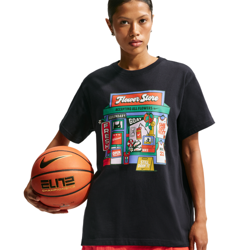WOMENS - Nike Flower Shop Tee - Black