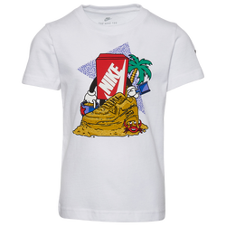 Boys' Preschool - Nike Boxy AM90 Sand Castle T-Shirt - White/Multicolor