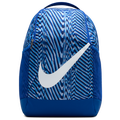Nike Brasilia AOP Backpack - Nike White/Game Royal Midnight Navy