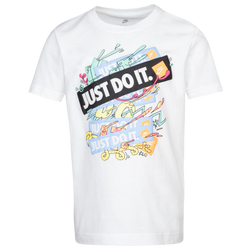 Boys' Preschool - Nike Artist JDI Collab T-Shirt - White/Multicolor