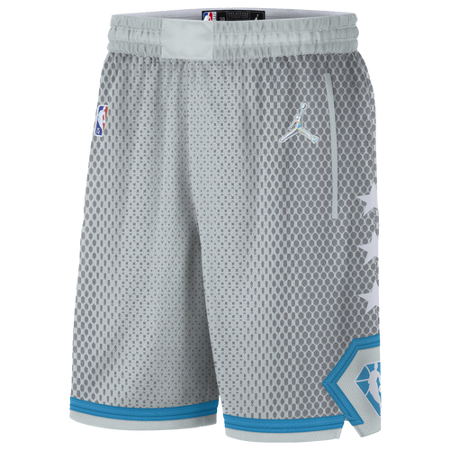 

Jordan Mens Jordan All Star Weekend Dri-FIT Swingman Shorts - Mens Carolina/Grey Size S