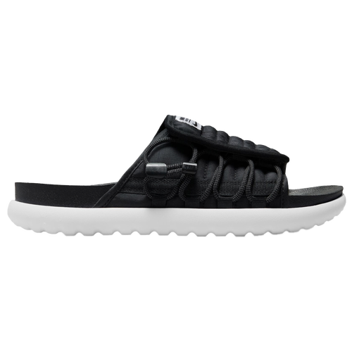 

Nike Womens Nike Asuna Slides - Womens Shoes Black/White Size 7.0