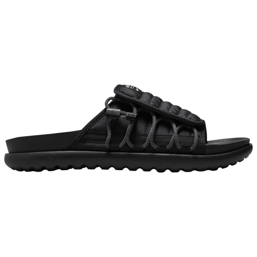 Nike Womens  Asuna Slides In Black/white