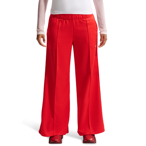  - Nike NSW Wide Leg Track Pant - Lt Crimson/Sail