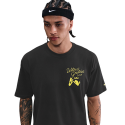 Men's - Nike Lebron M90 T-Shirt - Black/Grey