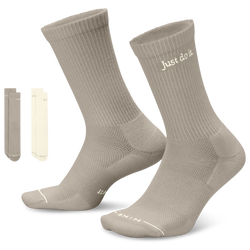 Adult - Nike Everyday Elevated JDI Crew Socks 2 Pack - Cream Ii