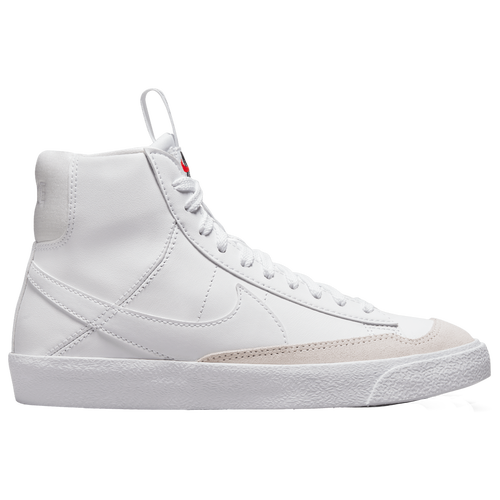 

Boys Nike Nike Blazer Mid '77 SE - Boys' Grade School Shoe White/White/White Size 04.5