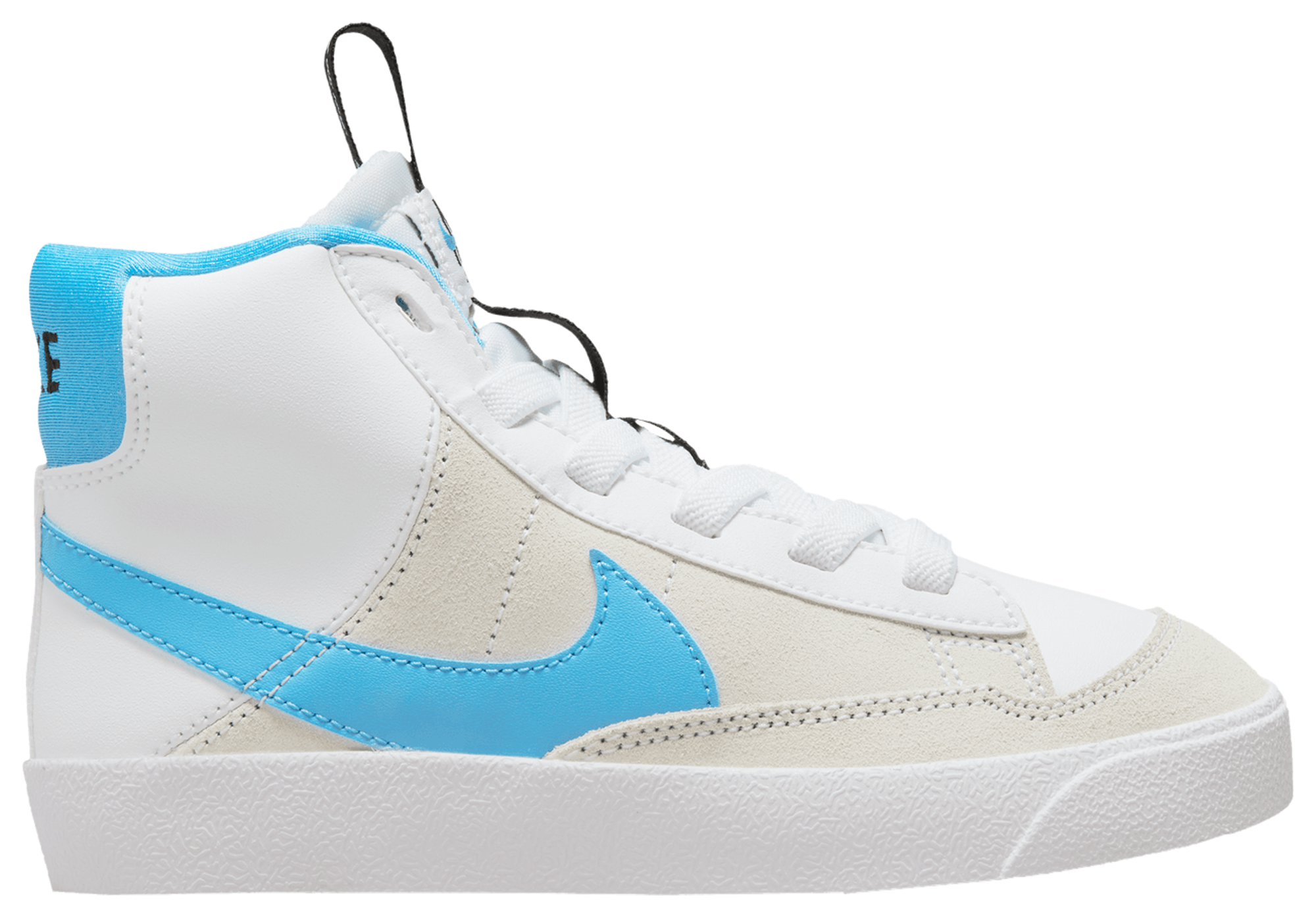 nike blazer white on feet