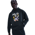 Nike Lebron TF SI Brushed Pullover Hoodie - Nike Black/White