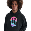 Nike Lebron TF SI Brushed Pullover Hoodie - Nike White/Black