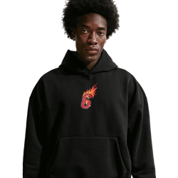 Men's - Nike LeBron James TF SI BRSH Pullover Hoodie GI - Black