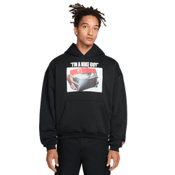 Men's - Nike LeBron James Pullover Hoodie - Multi/Black