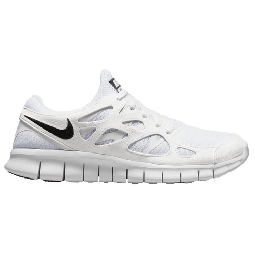 

Nike Mens Nike Free Run 2 - Mens Running Shoes White/Black/Pure Platinum Size 8.0