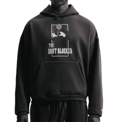 Men's - Nike LeBron Therma-FIT Brushed Pullover Hoodie - Off Noir/Grey