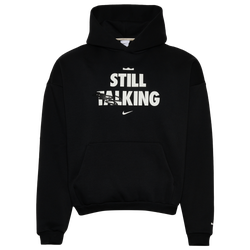 Men's - Nike LeBron James TF SI BRSH Pullover Hoodie - Black