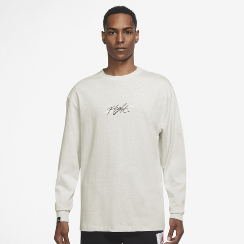 

Jordan Mens Jordan Flt Ess 85 Long Sleeve T-Shirt - Mens Tan/White Size XXL