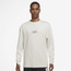 Jordan Flt Ess 85 Long Sleeve T-Shirt - Men's Tan/White