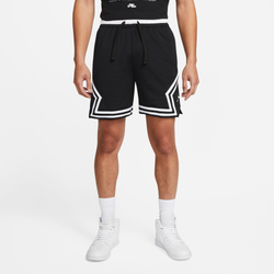 Men's - Jordan Dri-Fit Sport Diamond Shorts - Black/Black/White