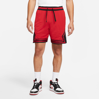 NIKE~Dri Fit, Air Jordan, Boy's Basketball Shorts Jumpman Red Black Size L,  EUC!