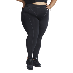 Women's - Reebok Plus Size Cardi Leggings - Black/Black