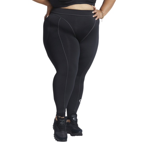 

Reebok Womens Reebok Plus Size Cardi Leggings - Womens Black/Black