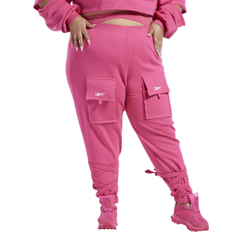 

Reebok Womens Reebok Plus Size Cardi Pants - Womens Pink