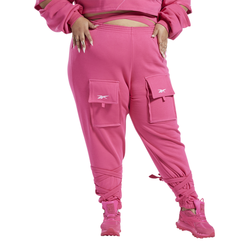 Reebok Womens  Plus Size Cardi Pants In Pink