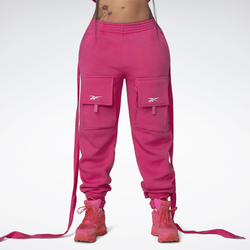 Women's - Reebok Cardi Pants - Pink/Pink