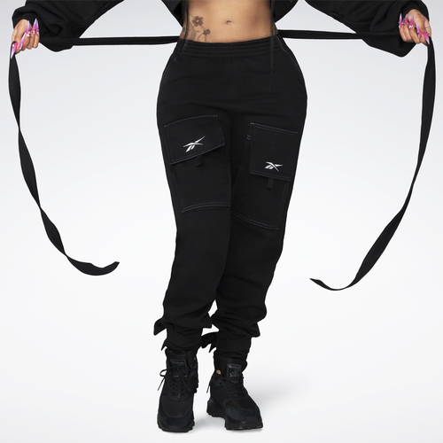 

Reebok Womens Reebok Cardi Pants - Womens Black/Black Size XS
