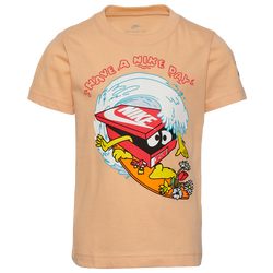 Boys' Preschool - Nike Surfing Boxy T-Shirt - Orange/Red