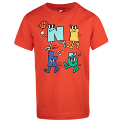 Boys' Preschool - Nike Gel Futura T-Shirt - Red/Multicolor