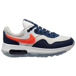 Boys' Grade School - Nike Air Max Motif - Midnight Navy/Bright Crimson/Light Bone