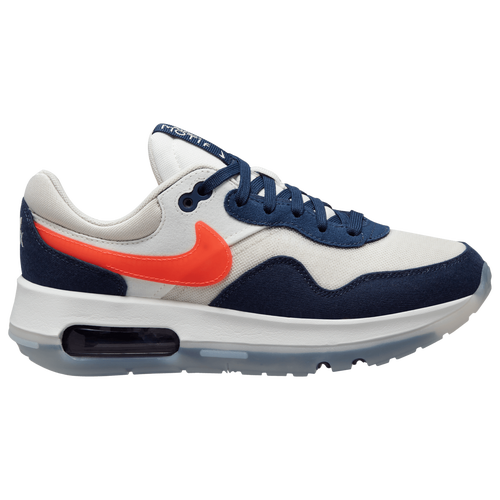 

Boys Nike Nike Air Max Motif - Boys' Grade School Running Shoe Midnight Navy/Bright Crimson/Light Bone Size 06.0