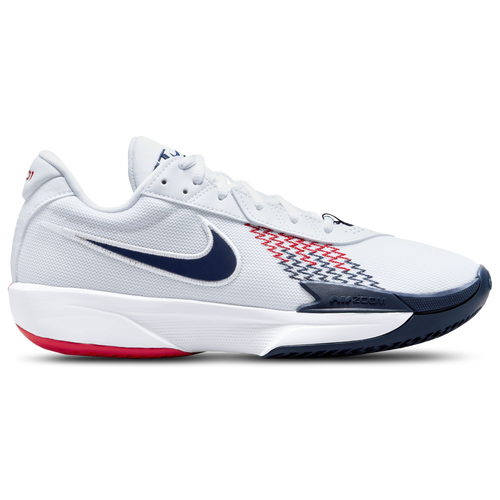 

Nike Mens Nike G.T. Cut Academy USAB - Mens Shoes White/Navy/Red Size 09.0