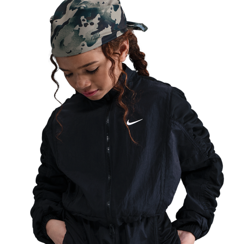 GIRLS - Nike NSW Dance Woven Jacket - Black/White