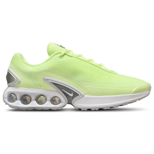 

Nike Womens Nike Air Max DN - Womens Running Shoes Barely Volt/White/Metallic Silver Size 7.5