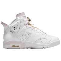 White/Metallic Gold/Barely Rose- Jrdn W Aj Retro 6 Zm-wh/gld/pk