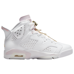 Womens - Jordan AJ 1 Zoom Retro 6 - White/Metallic Gold/Barely Rose