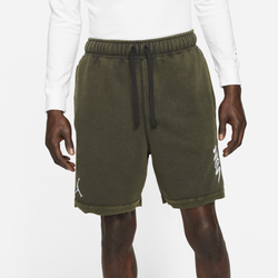 Men's - Jordan Zion Dri-FIT Fleece Short - Black/White
