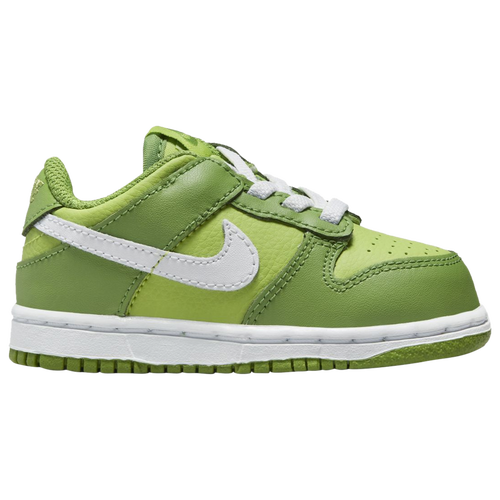 Nike Kids' Boys  Dunk Low In Chlorophyll/white/vivid Green