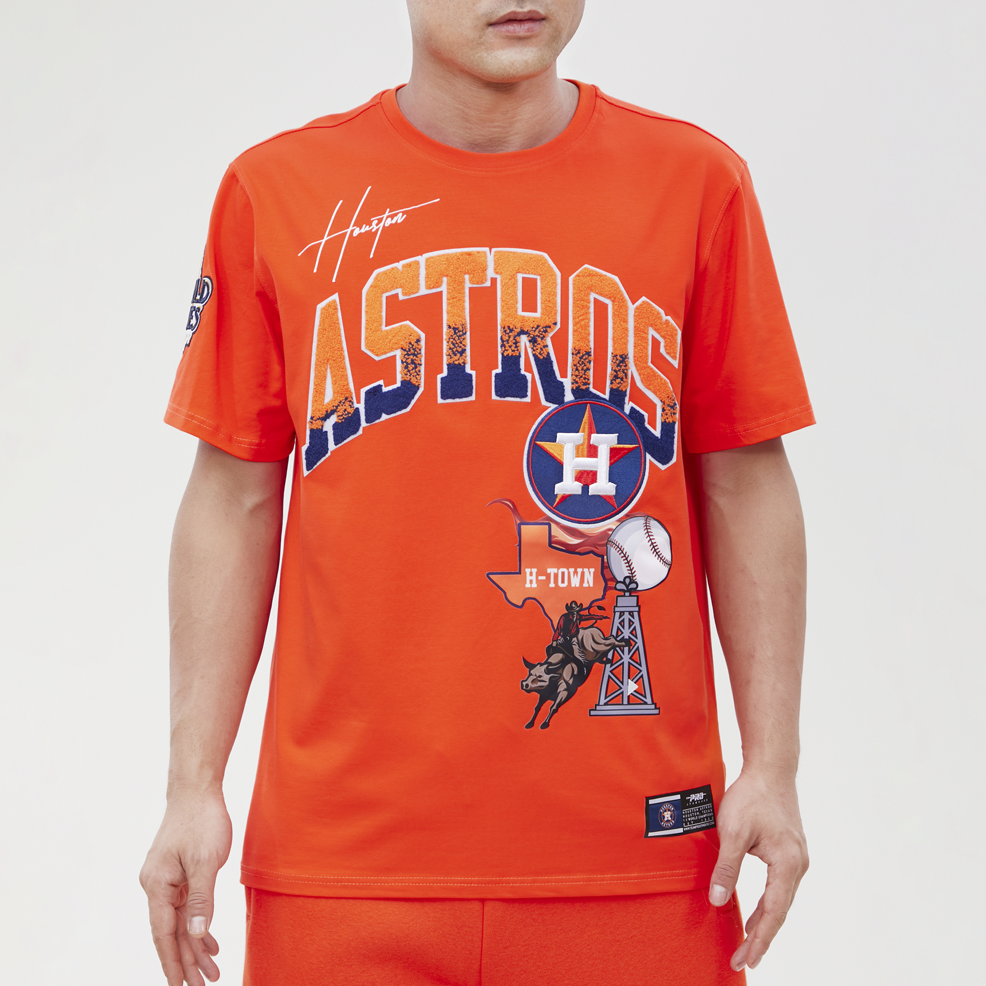 orange astros t shirt