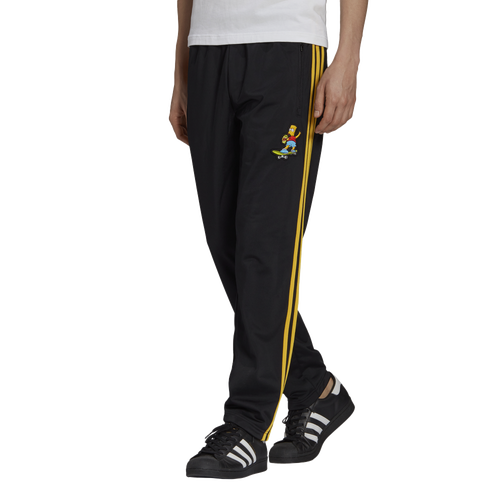 Adidas Originals Mens Adidas Bart Track Pants In Black/yellow