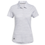 adidas Space-Dyed Golf Polo - Women's White/Black