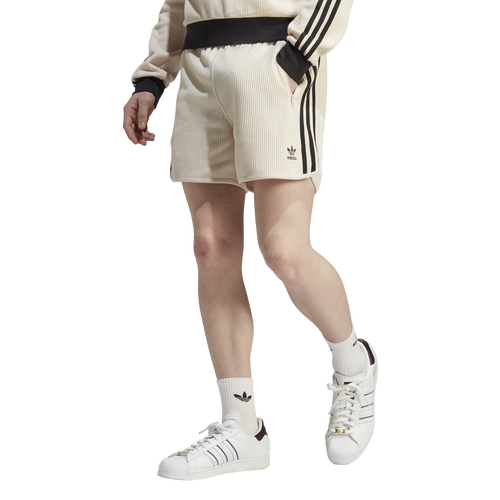 

adidas Originals Mens adidas Originals Adicolor Classics Waffle Shorts - Mens Wonder White Size XL