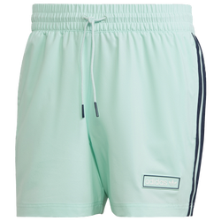 Men's - adidas Linear Logo Shorts - Green/White