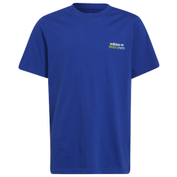 Boys' Grade School - adidas Stoked Pack T-Shirt - Blue/White