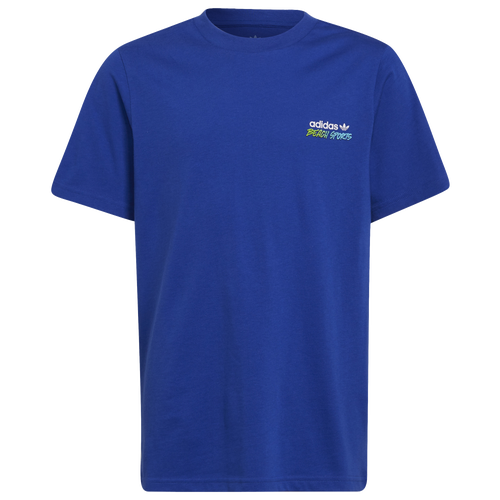 

adidas Originals adidas Originals Stoked Pack T-Shirt - Boys' Grade School Blue/White Size M