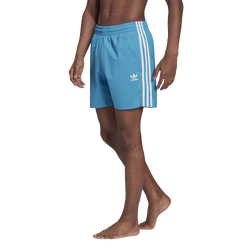 Men's - adidas Trace Shorts - Sky Rush