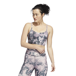 Women's - adidas Yoga AOP Bra - Multi Color/Multi Color