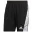 adidas Own The Run Tiger Camo 7" Shorts - Men's Black/White